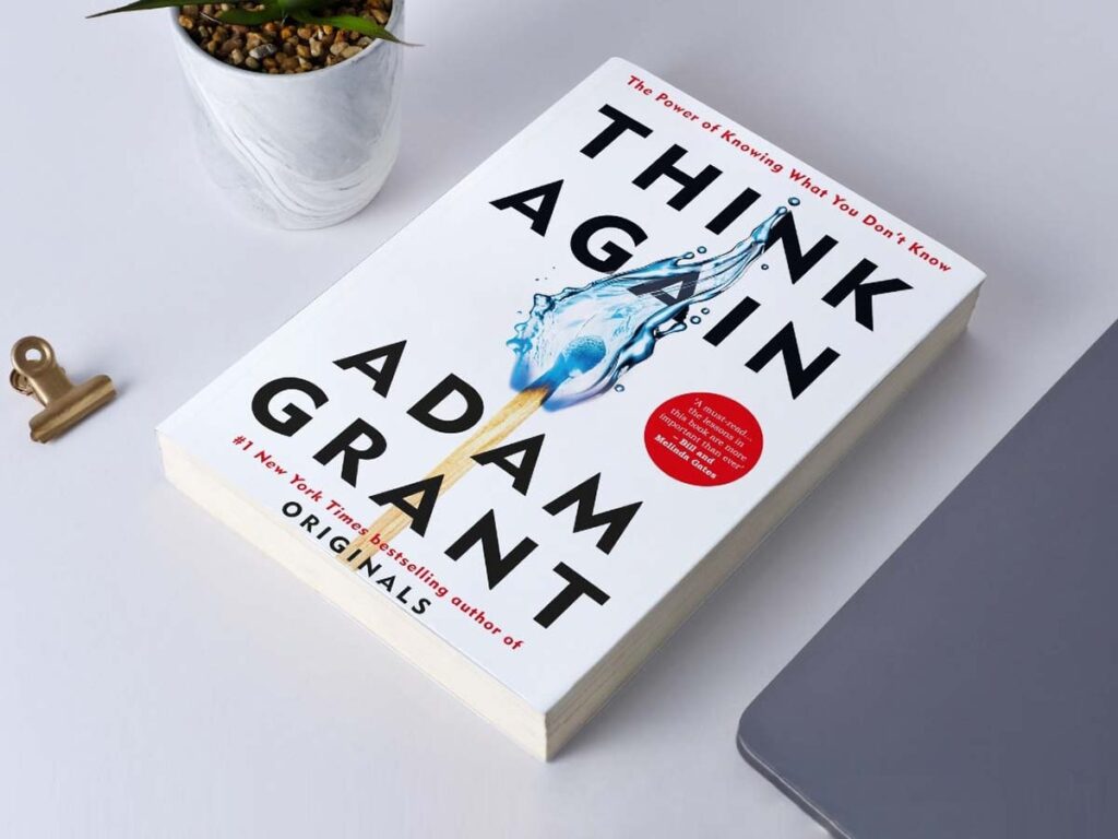 معرفی و خلاصه کتاب دوباره فکر کن think again